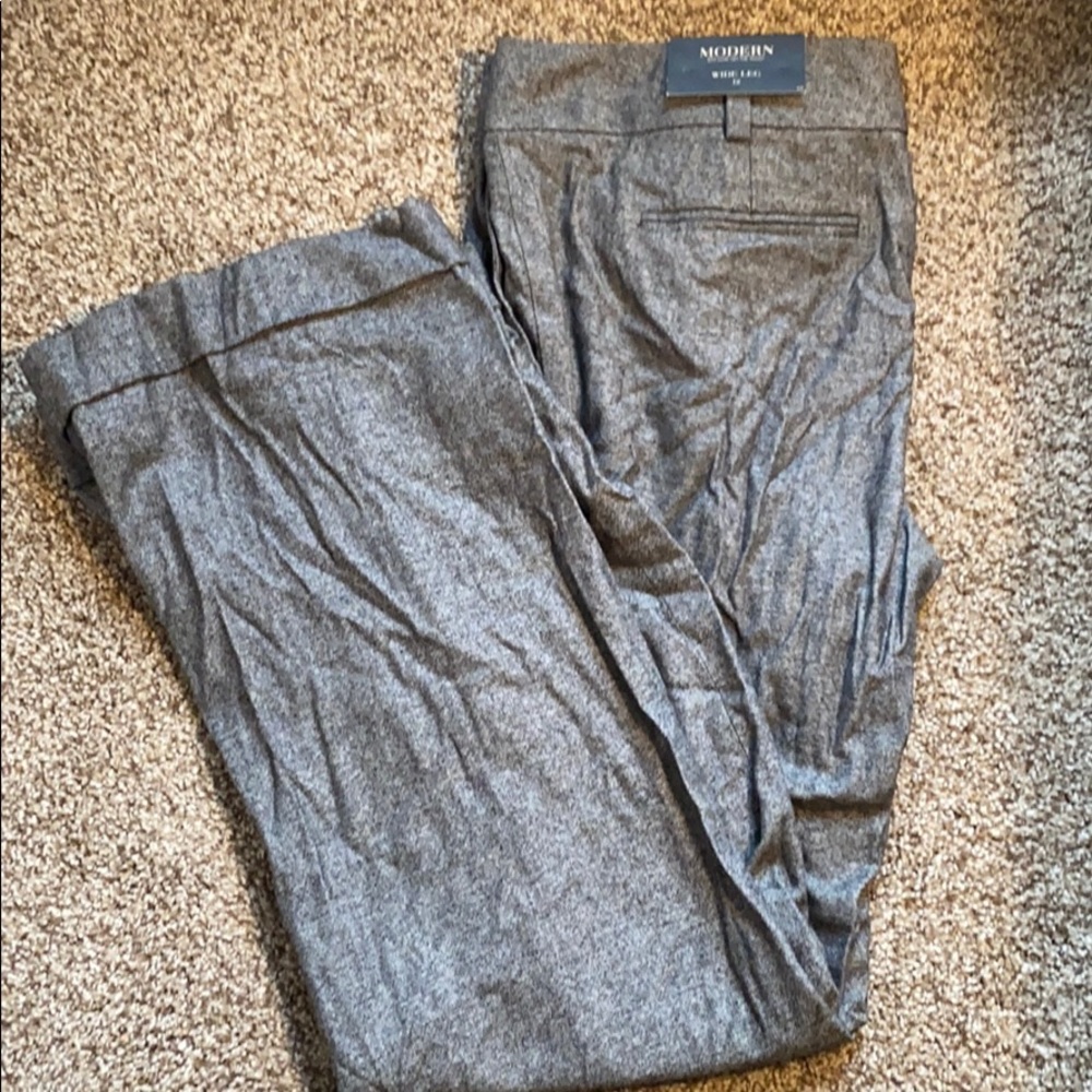 Ann Taylor Wide Leg Dress Pants